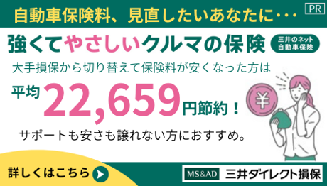 三井ダイレクト損保の自動車保険